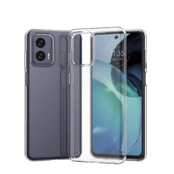 Tunn Transparent 0.5mm Skal för Motorola Moto G73 5G - Ultra Kla