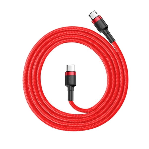 Baseus CATKLF-G09 USB-C till USB-C Kabel/ 60W PD QC/ 3A/ 480Mb/s