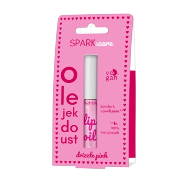 Floslek Laboratorium Spark & Care Drizzle Rosa Läppolja/ 5/5 g