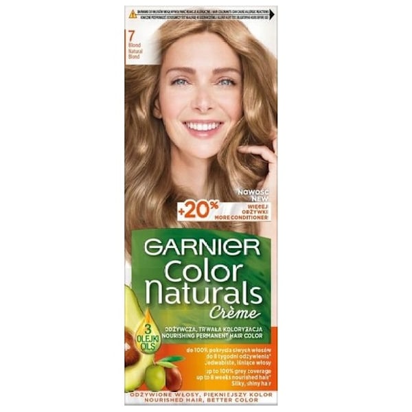 Garnier Color Naturals Hårfärg 7 Blond/ 1 Förpackning