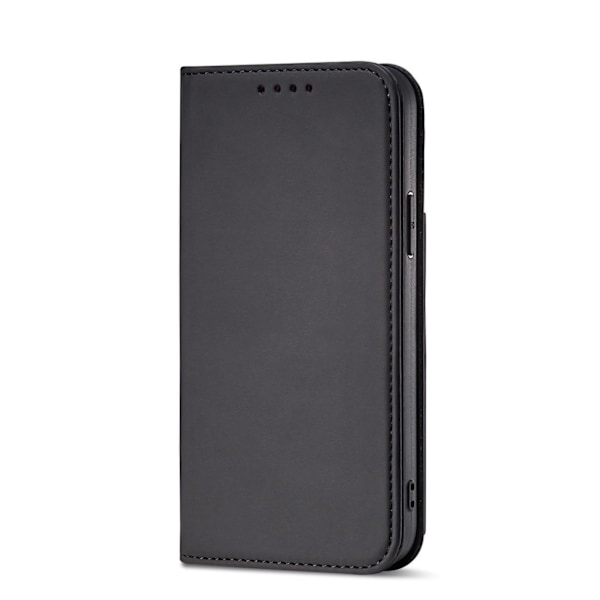 Magnetiskt Kortfodral för iPhone 12 Pro - Svart Korthållare/ Plå