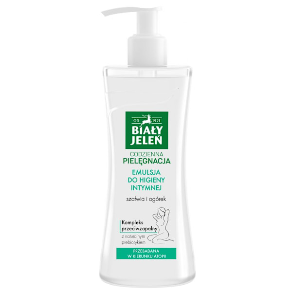 Biały Jeleń Intimhygien Emulsion med Salvia & Gurka/ 265ml