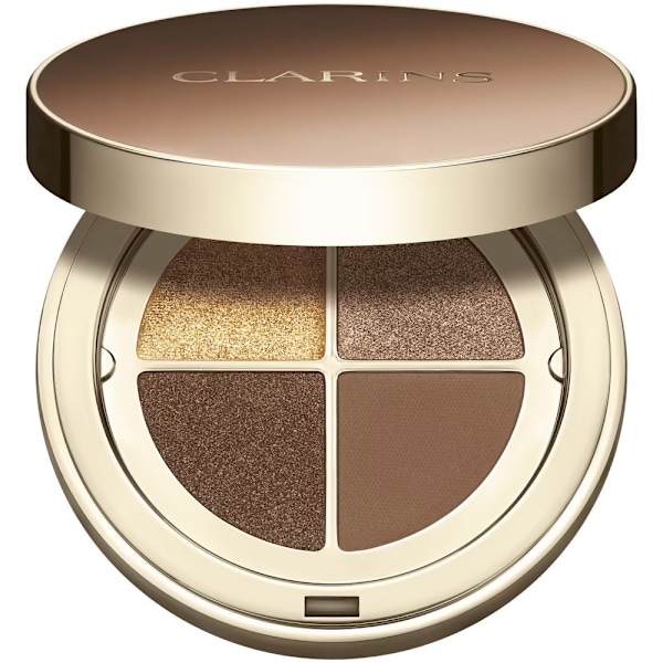 Clarins Ombre 4 Färgögonskuggpalett 04 Brown Sugar Gradation/ 4.