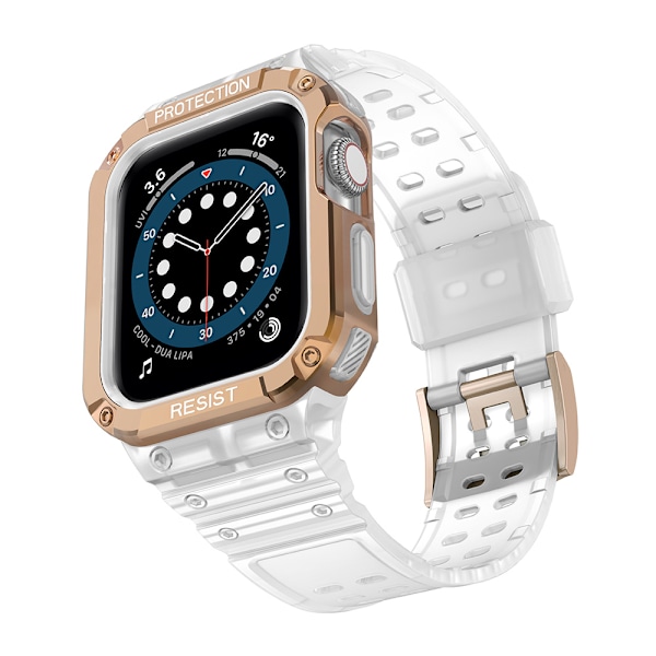 Skyddande armband med fodral för Apple Watch Series 7 / 6 / 5 /