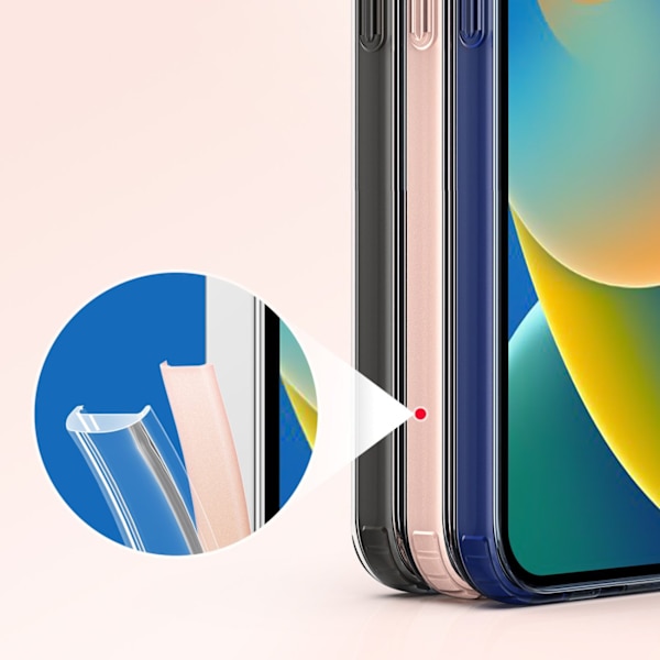 Dux Ducis Clin2 Magnetiskt Skal för iPhone 14 Plus/ MagSafe/ Ros