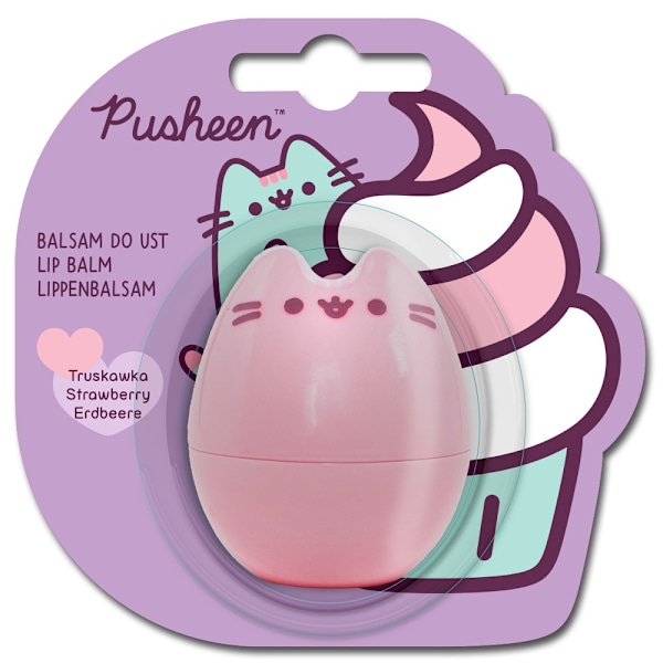 Pusheen 3D Läppbalsam Jordgubb/ 4 g