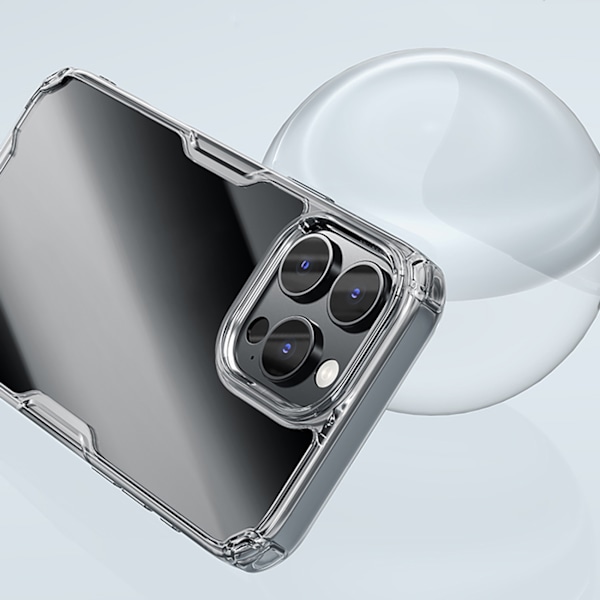 Nillkin Nature Pro Skal för iPhone 16 Pro - Transparent Vit