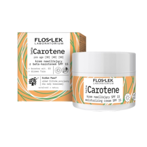 Flos-Lek Beta Carotene/ Fuktighetskräm/ 50 ml.