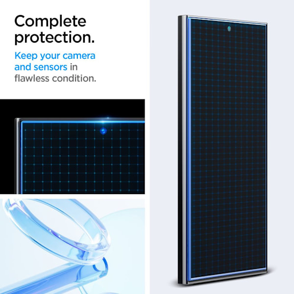 Spigen Glas.tR EZ Fit Härdat Glas för Samsung Galaxy S24 Ultra -