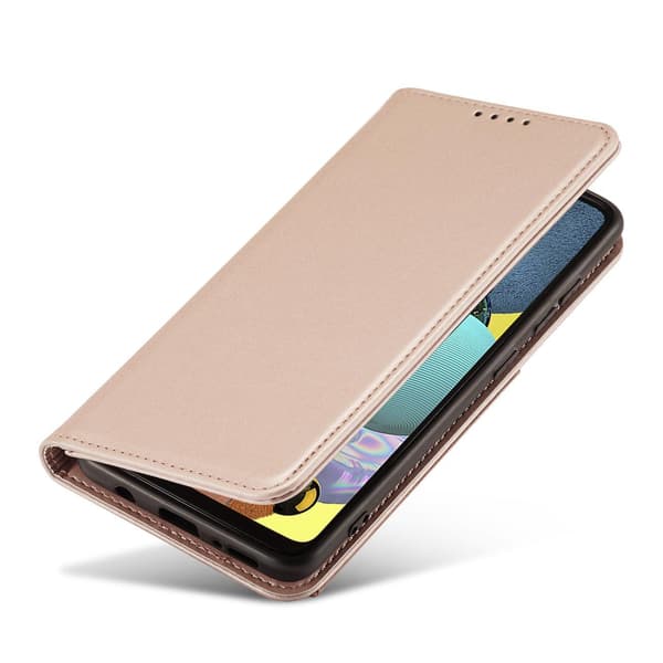 Samsung Galaxy A13 5G Magnet Kortfodral Rosa - Plånbok/ Kortförv