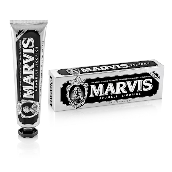 Marvis Fluortandkräm Amarelli Lakrits/ 85 ml