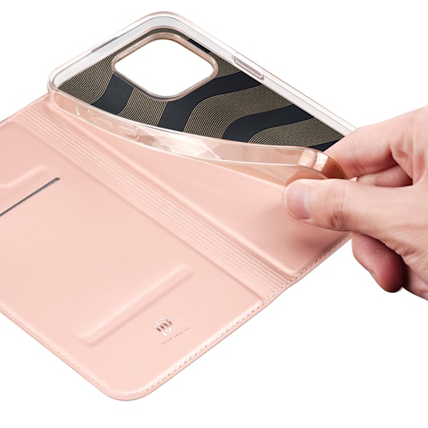 Dux Ducis Skin Pro Fodral med Flip-funktion i Läder för iPhone 1