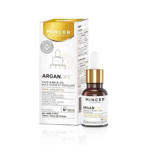 Mincer Pharma ArganLife Ansikts- och Halsolja No.806/ 15ml