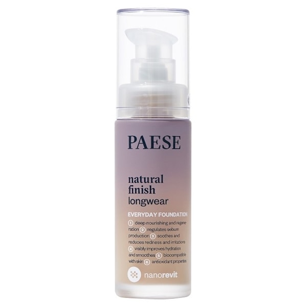 Paese Nanorevit Naturlig Finish Foundation Porcelain 02/ 30 ml