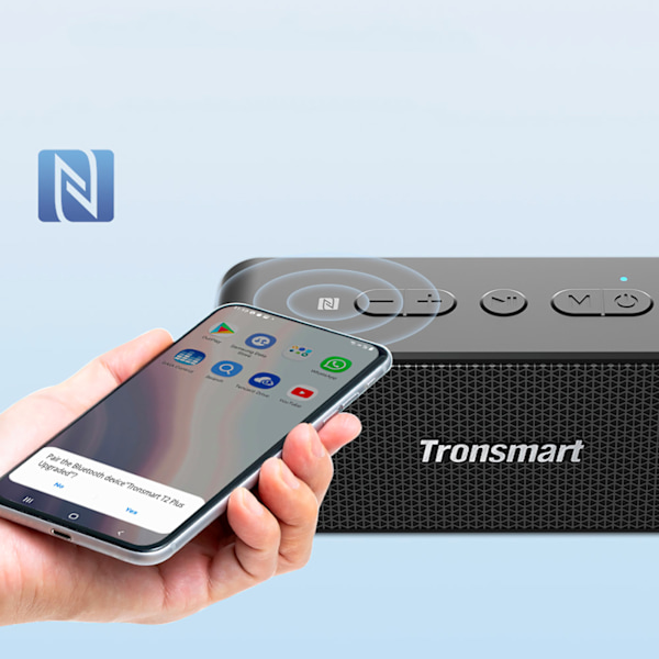 Tronsmart Element T2 Plus Förbättrad 20W Trådlös Bluetooth 5.3 H