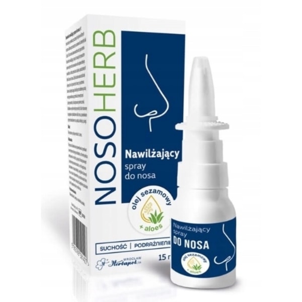 Nosoherb Fuktgivande nässpray/ 15 ml - Lång hållbarhet!