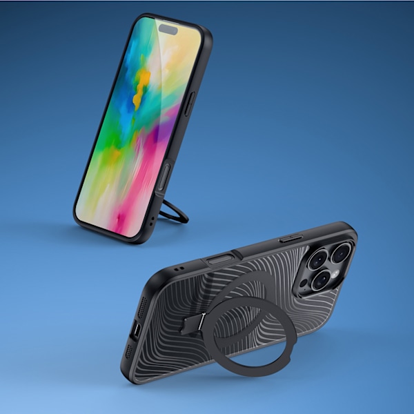 Dux Ducis Aimo Mag Fodral m. MagSafe & Stativ för iPhone 16 Pro