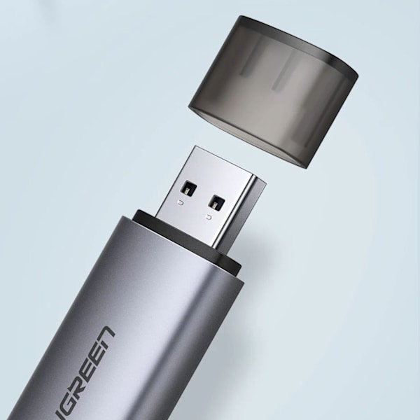 Ugreen CM185 50706 Minneskortläsare för SD/microSD till USB-A 3.
