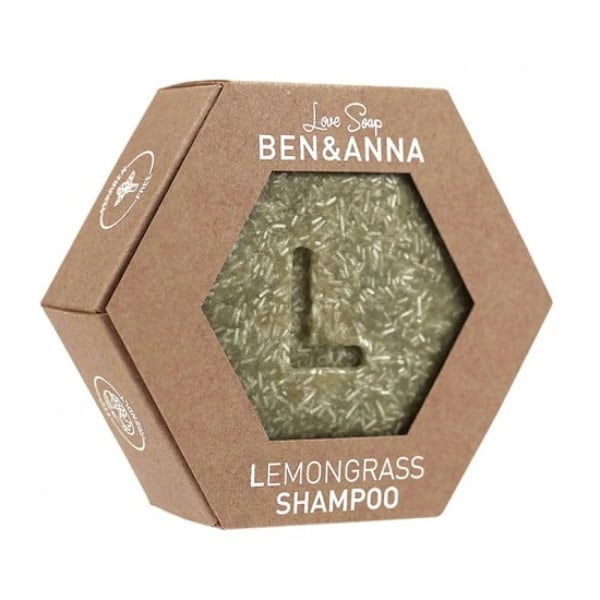 Ben & Anna Skummande Hårschampo i Kuber/ Citrongräs/ 60g