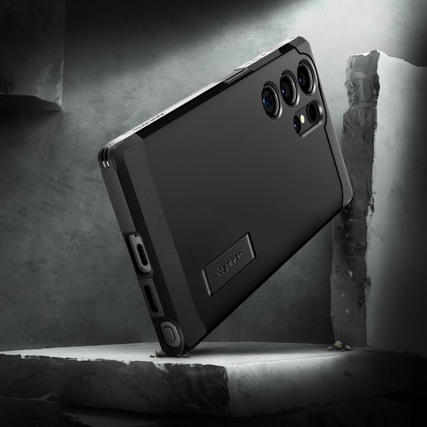 Spigen Tough Armor Fodral för Samsung Galaxy S24 Ultra - Svart