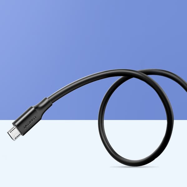 Ugreen US289 60137 Micro USB/USB-A kabel - 1/5m svart