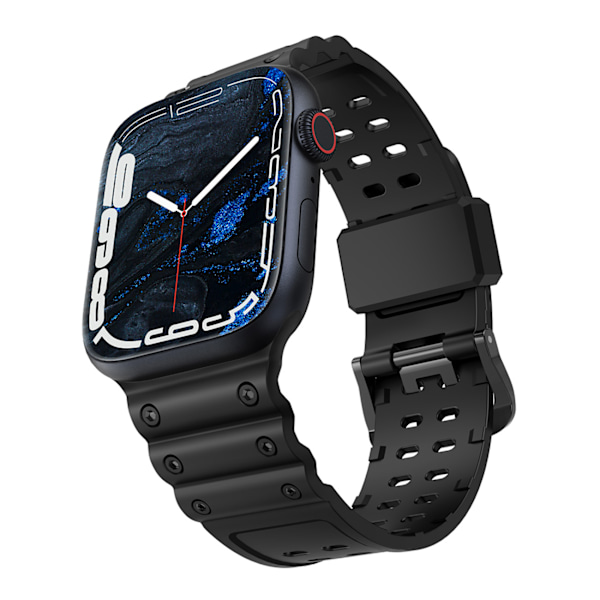 Trefaldigt Skydd Armband till Apple Watch SE/ 9/ 8/ 7/ 6/ 5/ 4/