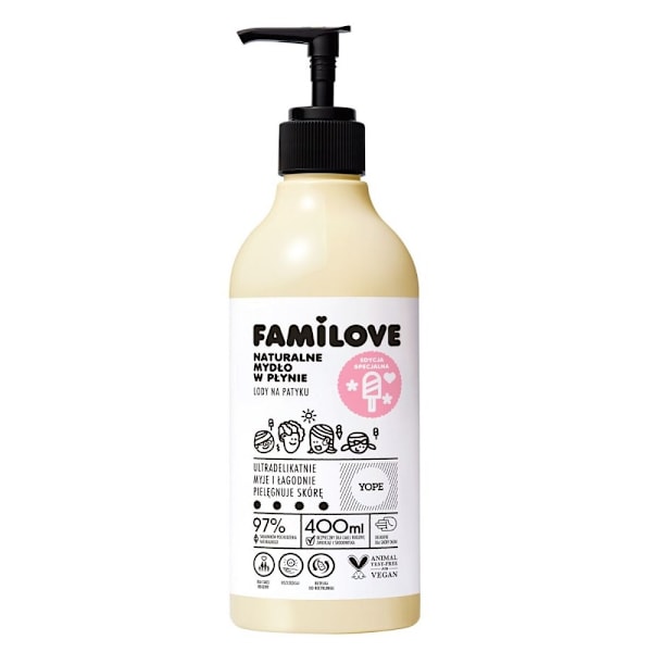 Yope Familove Naturlig Flytande Tvål/ Isglassdoft/ 400ml