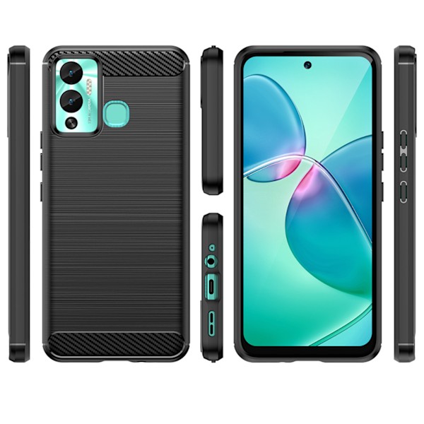 Kolfiberfodral till Infinix Hot 12 Play NFC / Hot 12 Play - Flex