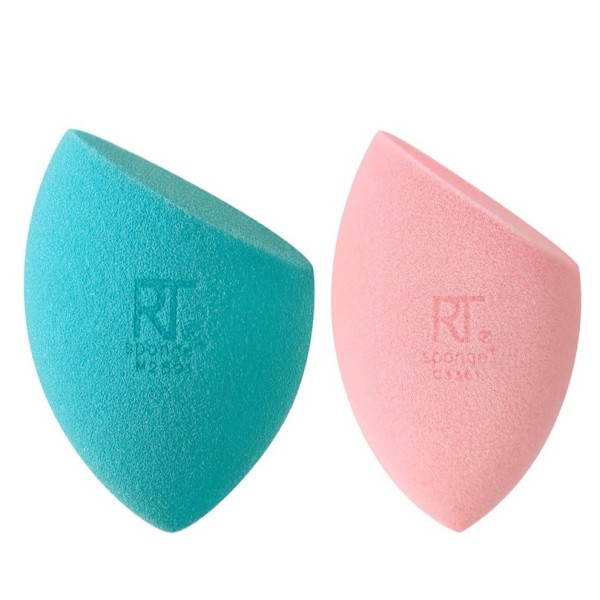 Real Techniques Miracle Mattifying Sponge Duo Meikkisienisetti, 2 kpl