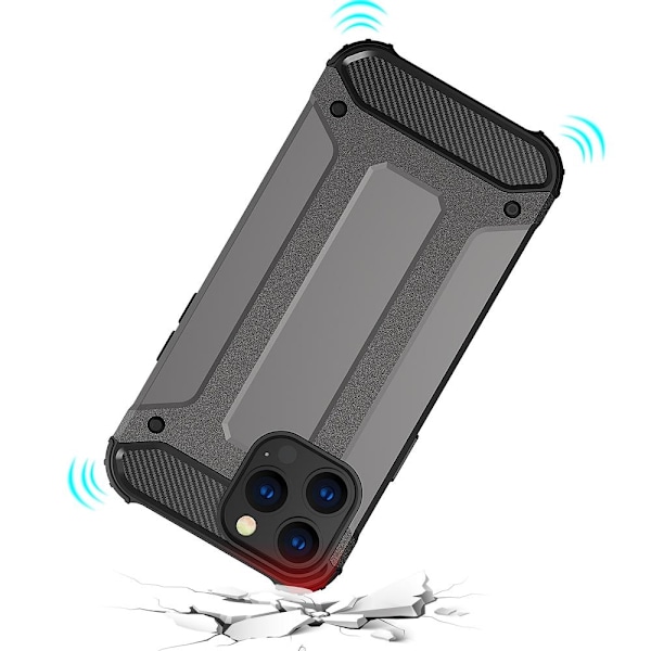 Hybrid Pansar Skal för iPhone 14 Pro Max – Svart Skyddsfodral