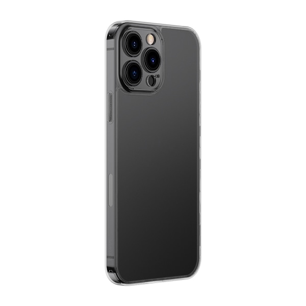 Baseus Frostad Glasfodral för iPhone 13 Pro/ Stel Transparent Ba