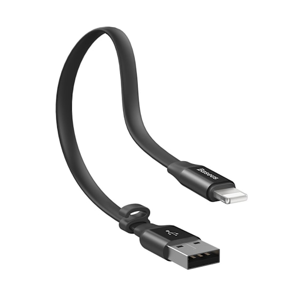 Baseus Nimble USB-A till Lightning Kabel 2A 0/23m - Svart