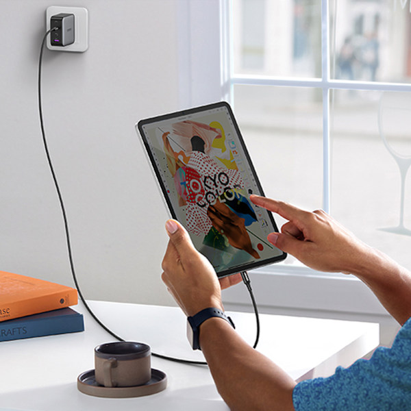 Ugreen USB-C till USB-C Kabel US557/ 100W PD/ 1m - Svart