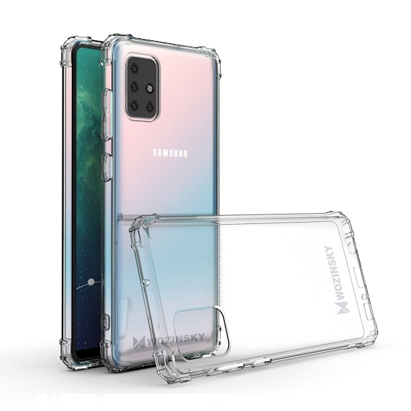 Wozinsky Stöttålig Transparent Skal för Samsung Galaxy M51