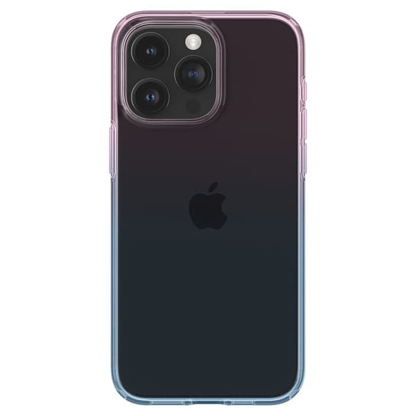 Spigen Liquid Crystal-Fodral för iPhone 15 Pro - Rosa och Blå