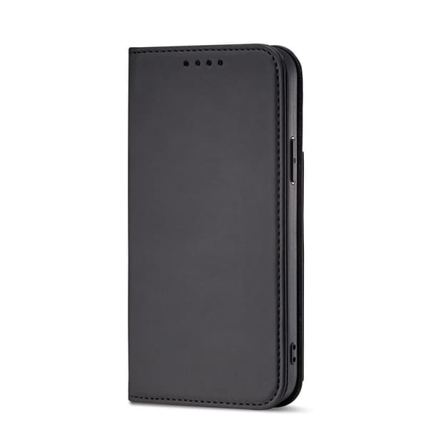 iPhone 14 Magnetiskt Kortfodral med Stativ och Plånboksfunktion