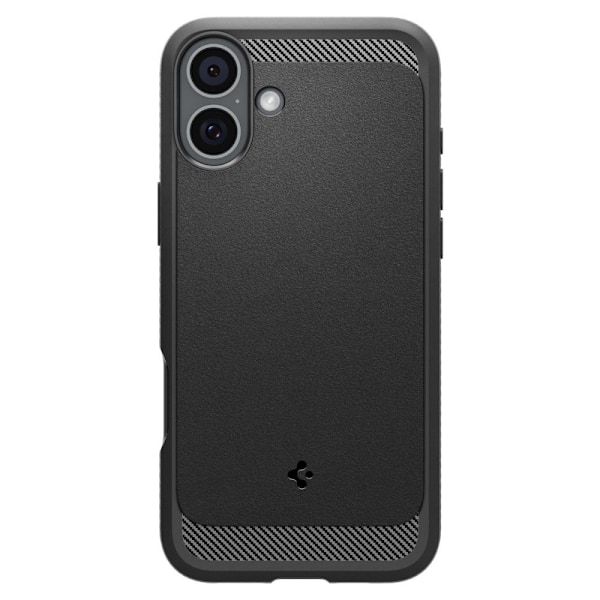 Spigen Rugged Armor MagSafe Skal för iPhone 16 - Svart