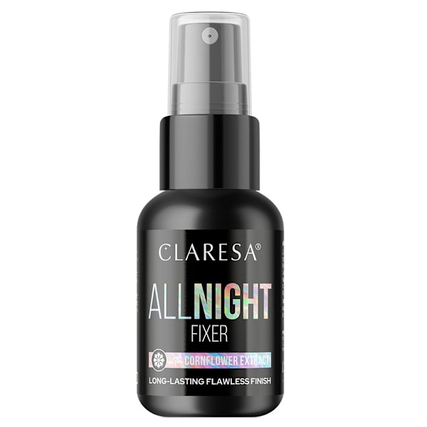 Claresa All Night Fixer Meikinkiinnityssuihke, 50 ml