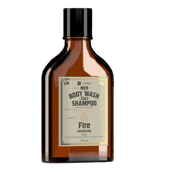 HiSkin Man Whisky 3-i-1 Kroppstvätt/ Schampo och Skägg 330 ml