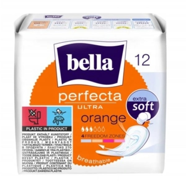 Bella Perfekt Ultra Orange/ 12-pack Sanitetsbindor
