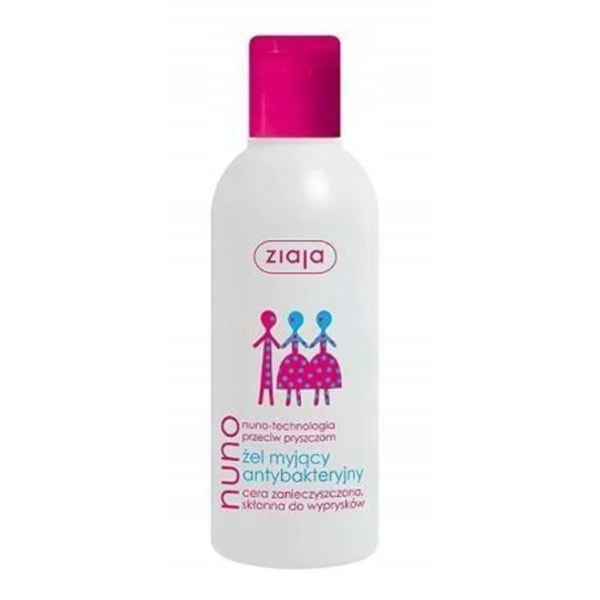 Ziaja Nuno/ Antibakteriell Hudgel för Fet Hud/ 200ml