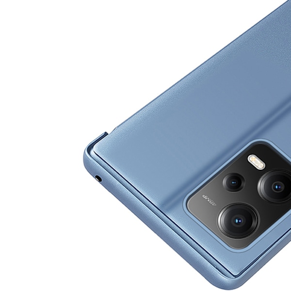 Xiaomi 13 Lite Klarsiktsfodral med Flip/ Svart