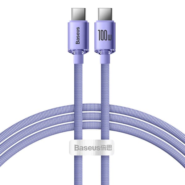 Baseus CAJY000701 USB-C till USB-C PD 100W 5A 480Mb/s 1/2m - Lil
