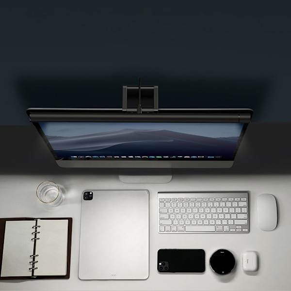 Baseus i-wok Series LED-skärmlampa för skrivbord/ svart (DGIWK-P