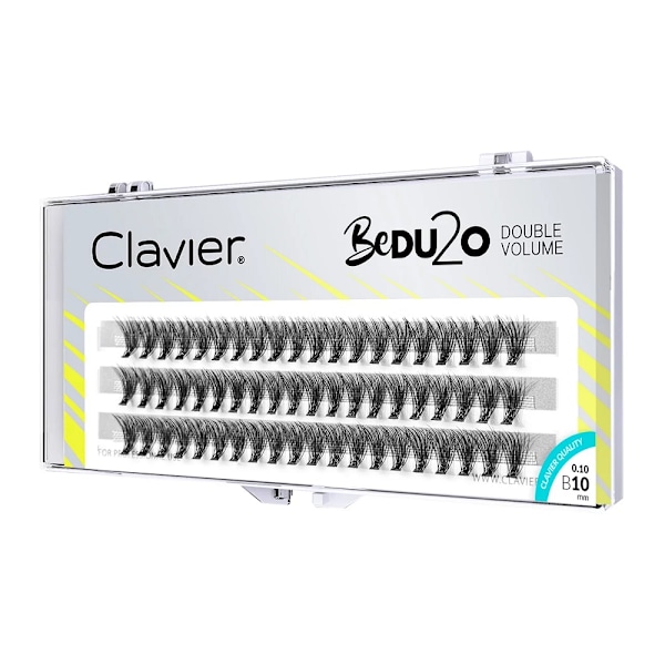 Clavier BeDU2O Dubbel Volym Lösögonfransar 10mm
