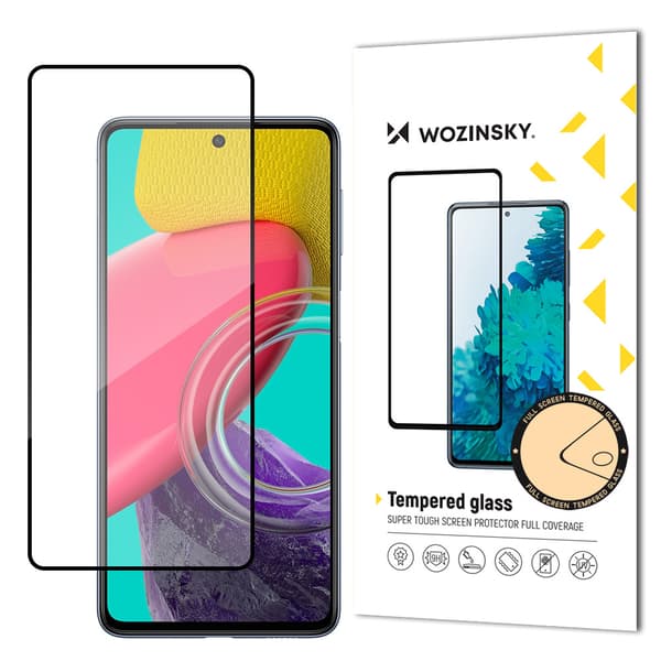 Wozinsky extra hållbart härdat glas med full limning/ kantvänlig
