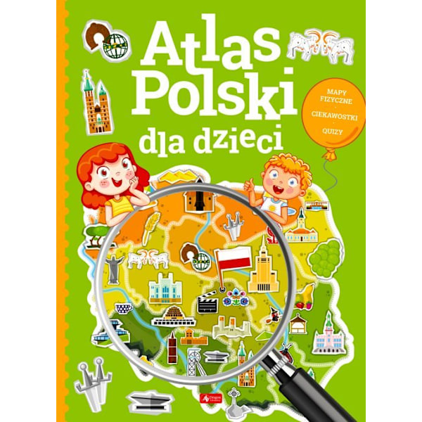 Atlas över Polen för barn