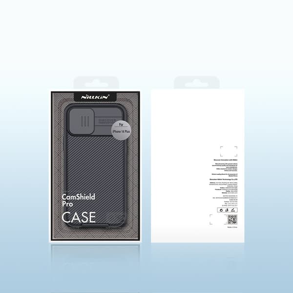 Nillkin CamShield Pro Magnetiskt Skal för iPhone 14 Plus/ Blå –