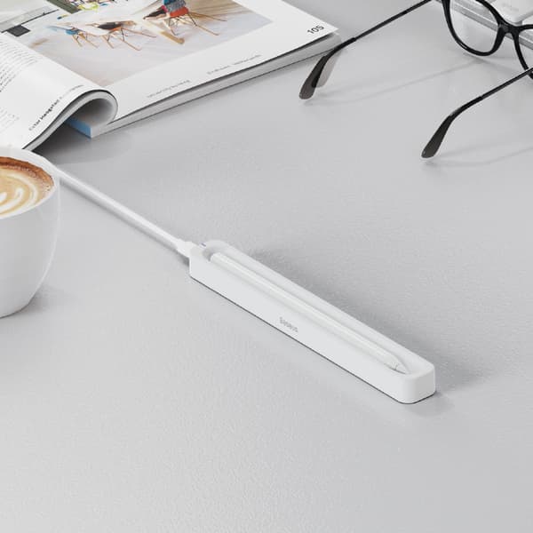 Trådlös laddare för Apple Pencil 2 / Baseus stylus - vit