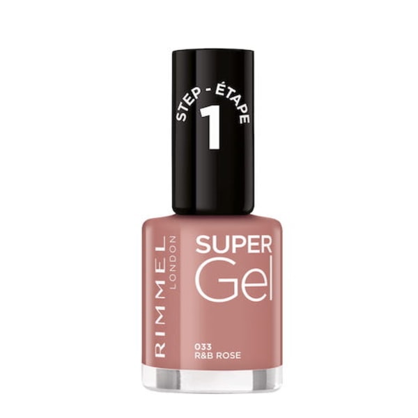 Rimmel Super Gel Nagellack 033 R&B Rose/ 12ml